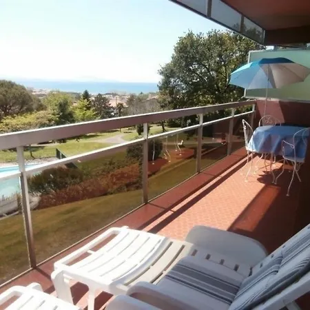Pioche : Vue De Reve Avec Terrasse Et Piscine * ビアリッツ